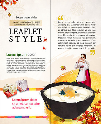 PSD 템플릿 편집 한국전통 표지디자인 북디자인 출판디자인 여자 내지 한식 음식 리플렛 단풍 2단접지 북커버 새해 한명 팜플렛 상반신 20대 성인 설날 외침 한국인 보자기 한복 떡국 이미지템플릿 1 전통 명절 잎 한국 사람 동양인 청년 소리 전통음식 전통의상 파일형식 천_직물