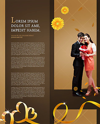 전신 PSD 서양인 템플릿 편집 표지디자인 북디자인 커플 출판디자인 여자 남자 꽃 리본 내지 리플렛 부케 결혼 2단접지 북커버 나뭇잎 서기 웃음 정장 턱시도 팜플렛 20대 성인 두명 하트꽃 이미지템플릿 외국인 식물 옷 꽃다발 잎 관계 모션 표정 사람 이벤트 청년 파일형식