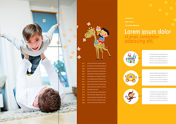 PSD 서양인 동물 템플릿 편집 표지디자인 북디자인 출판디자인 남자 내지 어린이 리플렛 북커버 3단접지 웃음 소년 팜플렛 세명 눕기 원숭이 성 기린 비행기놀이 호박마차 이미지템플릿 외국인 건축물 포유류 모션 놀이 표정 사람 마차 파일형식