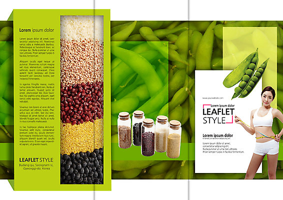 PSD 템플릿 편집 표지디자인 북디자인 출판디자인 여자 표지 음식 리플렛 다이어트 북커버 식재료 3단접지 유리병 콩 곡류 줄자 건강 한명 서기 팜플렛 20대 운동복 한국인 탱크톱 완두콩 팥 의료성형뷰티 이미지템플릿 1 옷 상의 모션 병_용기 자 사람 동양인 청년 파일형식
