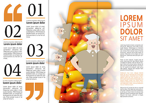 전신 PSD 템플릿 편집 표지디자인 북디자인 출판디자인 노년 남자 내지 음식 리플렛 북커버 3단접지 방울토마토 건강 팜플렛 여러명 상반신 만세 이미지템플릿 다수 토마토 모션 사람 성인 파일형식