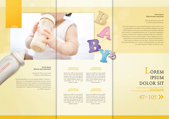 PSD 템플릿 편집 표지디자인 북디자인 알파벳 출판디자인 내지 어린이 리플렛 북커버 3단접지 한명 팜플렛 상반신 육아 아기 젖병 먹기 노리개젖꼭지 이미지템플릿 1 영어 모션 사람 아기용품 파일형식