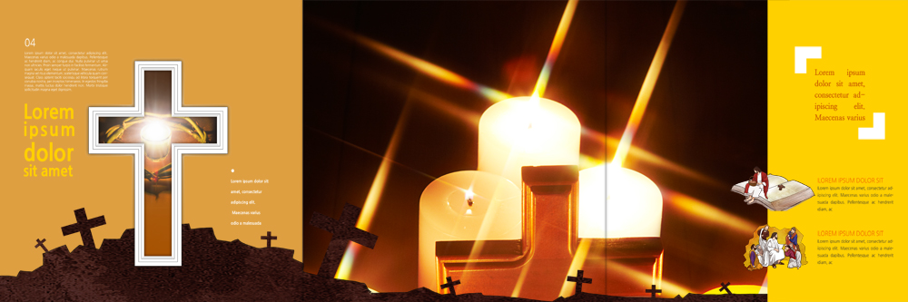 PSD 템플릿 편집 표지디자인 북디자인 출판디자인 남자 내지 기독교 리플렛 십자가 북커버 촛불 3단접지 앉기 팜플렛 여러명 성인 성경 예수 가시면류관 이미지템플릿 종교 다수 초 종교용품 모션 사람 신_종교 파일형식