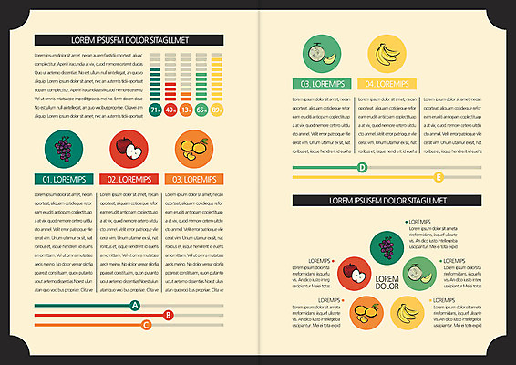 템플릿 편집 표지디자인 북디자인 출판디자인 내지 음식 리플렛 북커버 오렌지 포도 단면 그래프 바나나 팜플렛 사람없음 퍼센트 사과 멜론 이미지템플릿 AI파일 과일 특수기호 파일형식 벡터