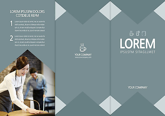 템플릿 편집 표지디자인 북디자인 출판디자인 여자 표지 남자 커피 리플렛 북커버 3단접지 팜플렛 상반신 20대 성인 두명 앞치마 카페 한국인 커피잔 창업 이미지템플릿 AI파일 음료 잔 사람 동양인 청년 상점 자영업 파일형식 벡터