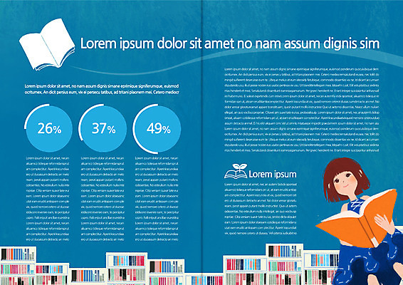 템플릿 편집 표지디자인 북디자인 출판디자인 내지 리플렛 북커버 그래프 책장 한명 앉기 소녀 팜플렛 책 독서 새싹 퍼센트 이미지템플릿 AI파일 식물 1 여자 어린이 가구 모션 사람 특수기호 파일형식 벡터