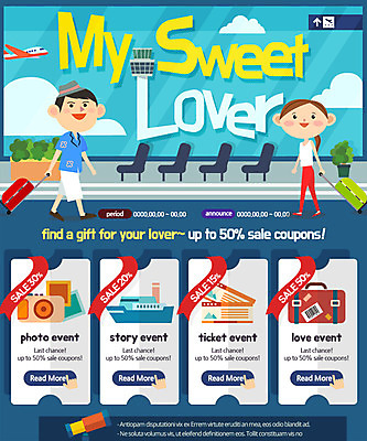 PSD 템플릿 커플 여자 남자 웹템플릿 비행기 이벤트페이지 이벤트 성인 두명 카메라 캐리어 신혼여행 티켓 공항 선박레이더 할인쿠폰 이미지템플릿 결혼 관계 항공교통 교통시설 대중교통 사람 전자제품 여행가방 쿠폰 페이지 파일형식