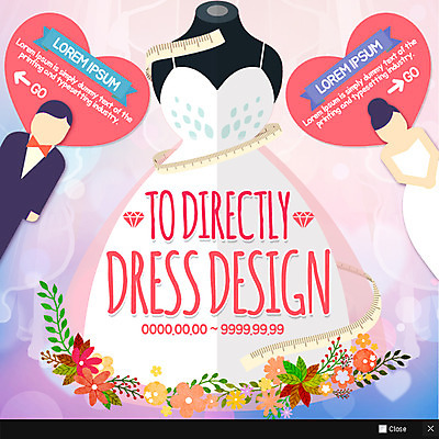 PSD 템플릿 커플 여자 남자 웨딩드레스 웹템플릿 결혼 팝업 이벤트팝업 웹팝업 줄자 정장 턱시도 성인 두명 이미지템플릿 드레스 옷 관계 자 사람 이벤트 파일형식