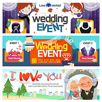 PSD 템플릿 배너 커플 여자 노년 남자 웨딩드레스 웹템플릿 결혼 자동차 정장 턱시도 이벤트 여러명 성인 신용카드 한복 다이아몬드반지 이벤트배너 웹배너 이미지템플릿 한국전통 드레스 옷 육상교통 다수 관계 사람 금융 반지 전통의상 파일형식