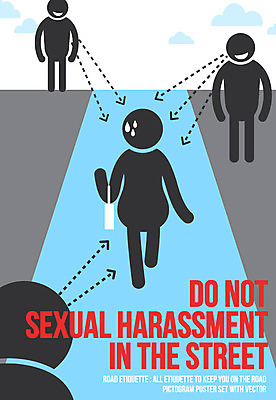 시선 포스터 화살표 도로 가방 일러스트 사람모양 여러명 픽토그램 예절 성희롱 로드에티켓 국내일러스트 AI파일 모양 잡화 길 다수 교통시설 사람 성범죄 파일형식 벡터