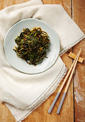 포토 JPG 스튜디오촬영 한식 젓가락 반찬 실내 사람없음 나물 무침 집밥 국내포토 음식 채소 수저 내부 파일형식 식기