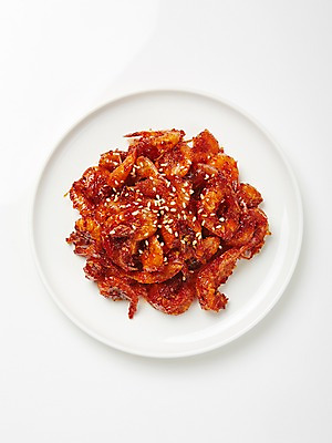 포토 JPG 스튜디오촬영 한식 반찬 실내 사람없음 건새우 새우볶음 집밥 국내포토 음식 새우 건조 내부 볶음 파일형식