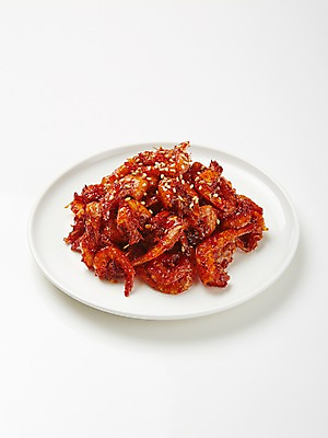 포토 JPG 스튜디오촬영 한식 반찬 실내 사람없음 건새우 새우볶음 집밥 국내포토 음식 새우 건조 내부 볶음 파일형식