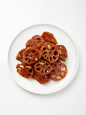 포토 JPG 스튜디오촬영 한식 반찬 실내 사람없음 연근조림 집밥 국내포토 음식 내부 조림 파일형식