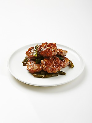 포토 JPG 스튜디오촬영 한식 반찬 실내 사람없음 떡갈비 집밥 국내포토 음식 내부 파일형식