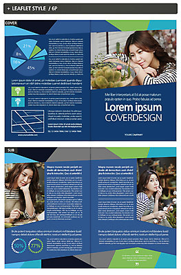 템플릿 여자 ZIP 화분 리플렛 성인 세명 한국인 플로리스트 인디자인 INDD 이미지템플릿 직업 사람 동양인 파일형식