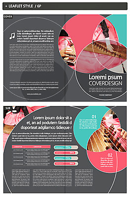템플릿 손 여자 ZIP 리플렛 연주 음표 신체부위 세명 한복 가야금 인디자인 INDD 이미지템플릿 한국전통 기호 음악 현악기 국악기 사람 전통의상 파일형식