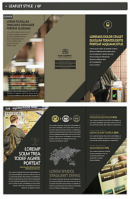 템플릿 남자 ZIP 리플렛 여행 한명 성인 개찰구 인디자인 INDD 이미지템플릿 1 사람 파일형식