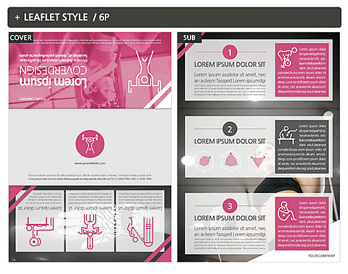 템플릿 여자 ZIP 리플렛 성인 두명 운동 헬스 헬스장 한국인 인디자인 INDD 이미지템플릿 건강 사람 동양인 파일형식