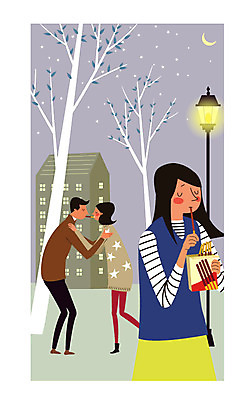 나무 커플 여자 남자 가로등 일러스트 성인 야외 세명 야간 빼빼로 혼자 국내일러스트 AI파일 자연요소 식물 공공시설 관계 디저트 사람 막대과자 파일형식 벡터