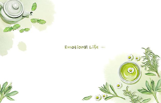 PSD 백그라운드 일러스트 수채화 사람없음 라이프 찻잔 찻주전자 감성 로즈메리 허브차 국내일러스트 컨셉 주전자 잔 생활 차_음료 허브 파일형식