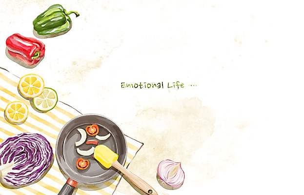 PSD 백그라운드 채소 일러스트 방울토마토 양파 수채화 파프리카 사람없음 라이프 프라이팬 레몬 감성 적양배추 국내일러스트 컨셉 토마토 과일 주방용품 생활 양배추 파일형식