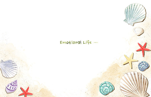 PSD 백그라운드 일러스트 조개 수채화 불가사리 사람없음 라이프 소라 감성 국내일러스트 컨셉 어패류 극피동물 생활 파일형식