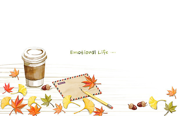 PSD 백그라운드 단풍 일러스트 편지봉투 수채화 사람없음 라이프 연필 가을 은행잎 도토리 감성 테이크아웃컵 가을배경 국내일러스트 계절 컨셉 잎 학용품 봉투 생활 컵 필기구 견과류 편지 파일형식 가을_계절