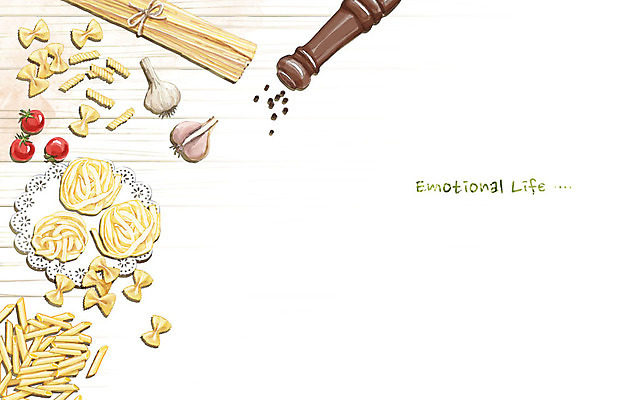 PSD 백그라운드 일러스트 방울토마토 수채화 파스타 마늘 사람없음 라이프 감성 후추통 국내일러스트 컨셉 토마토 채소 서양음식 생활 양념통 파일형식