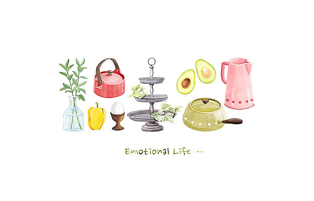 PSD 백그라운드 일러스트 주전자 주방용품 수채화 파프리카 사람없음 라이프 꽃병 냄비 감성 아보카도 국내일러스트 꽃 생활용품 컨셉 채소 과일 생활 솥 파일형식
