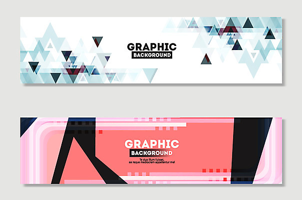 도형 배너 백그라운드 그래픽백그라운드 일러스트 사람없음 삼각형 기하학 지오메트릭 국내일러스트 AI파일 무늬 그래픽 파일형식 벡터