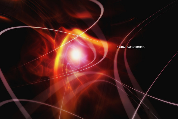 PSD 백그라운드 그래픽백그라운드 일러스트 사람없음 빨간색 빛 디지털합성 파장 국내일러스트 컬러 그래픽 파일형식