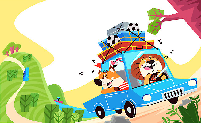 나무 동물 길 일러스트 축구공 자동차 산 사람없음 여행가방 토끼 사자 즐거움 자동차여행 웰시코기 프레임일러스트 국내일러스트 AI파일 식물 감정 육상교통 여행 가방 공 축구용품 포유류 프레임 반려동물 개 파일형식 벡터