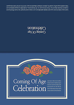 카드템플릿 사람없음 장미 5월행사 축하카드 성년의날 이미지템플릿 AI파일 템플릿 기념일 꽃 카드_감사 이벤트 5월 파일형식 벡터