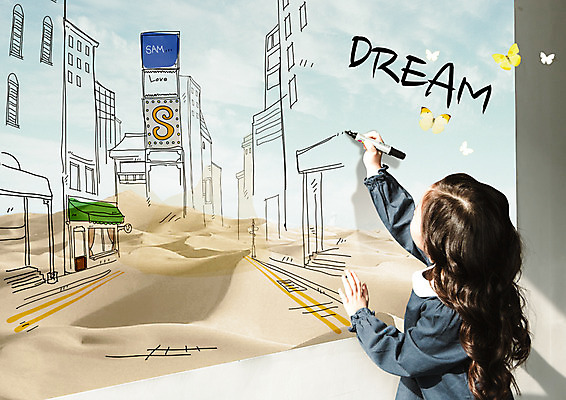 PSD 구름 편집 편집이미지 어린이 나비 하늘 한명 소녀 상반신 건물 옆모습 꿈 사막 유성매직 그림 이미지편집 자연요소 1 건축물 여자 뷰포인트 곤충 사람 펜 파일형식