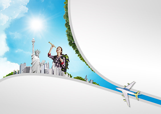 PSD 구름 편집 편집이미지 여자 해외여행 여행 배낭 하늘 비행기 한명 빌딩 상반신 20대 성인 일안경 한국인 관찰 배낭여행 자유의여신상 이미지편집 자연요소 1 해외 가방 항공교통 모션 대중교통 사람 동양인 청년 건물 미국 망원경 세계문화유산 파일형식