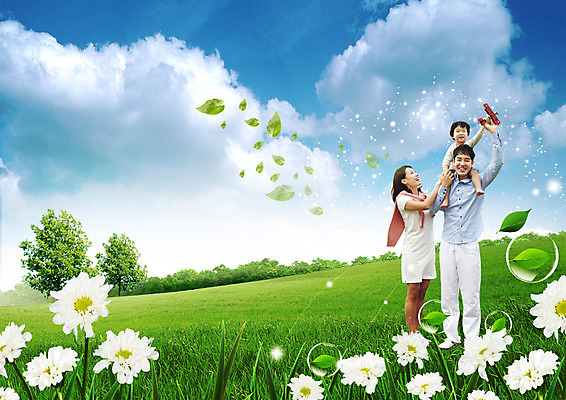 전신 PSD 나무 구름 편집 편집이미지 여자 남자 꽃 아들 여행 가족 하늘 엄마 나뭇잎 가족여행 비행기 서기 웃음 소년 잔디 성인 세명 30대 한국인 목말 아빠 이미지편집 자연요소 식물 어린이 잎 관계 항공교통 모션 대중교통 표정 사람 동양인 장년 파일형식