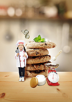 전신 PSD 편집 편집이미지 음식 주방용품 요리사모자 저울 한명 서기 소녀 쌓기 쿠키 제과 요리사 한국인 조리복 설탕 허브 계량스푼 이미지편집 식물 직업 모자_잡화 1 여자 어린이 생활용품 유니폼 모션 디저트 사람 동양인 제과제빵 파일형식