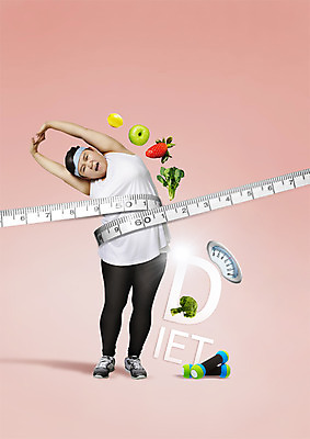 전신 PSD 편집 편집이미지 여자 다이어트 요가 딸기 줄자 한명 서기 성인 30대 운동복 운동 스트레칭 아령 한국인 사과 브로콜리 레몬 비만 체중계 시금치 옆구리운동 이미지편집 1 웰빙 옷 채소 과일 모션 자 건강 사람 동양인 장년 몸매 파일형식