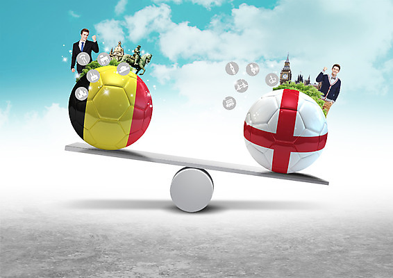 PSD 서양인 구름 편집 편집이미지 남자 축구공 하늘 영국 독일 저울 상반신 20대 성인 두명 동상 글로벌비즈니스 파이팅 주먹 비즈니스맨 국기 균형 빅벤 이미지편집 자연요소 외국인 유럽 비즈니스 공 축구용품 모션 사람 청년 글로벌 조형물 직장인 시계탑 런던 기념물 파일형식