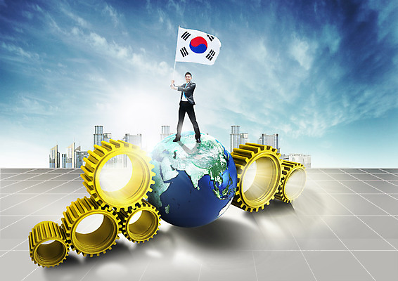 전신 PSD 구름 편집 편집이미지 남자 지구 하늘 한국 한명 서기 빌딩 20대 성인 한국인 깃발 비즈니스맨 태극기 톱니바퀴 이미지편집 자연요소 1 아시아 비즈니스 모션 사람 동양인 청년 건물 직장인 국기 파일형식