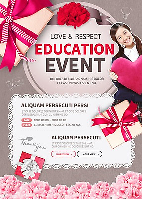 PSD 외국인 템플릿 학생 여자 교육 교복 웹템플릿 청소년 이벤트페이지 한명 이벤트 선물상자 스승의날 카네이션 이미지템플릿 1 옷 기념일 꽃 선물 사람 인종 상자 페이지 파일형식