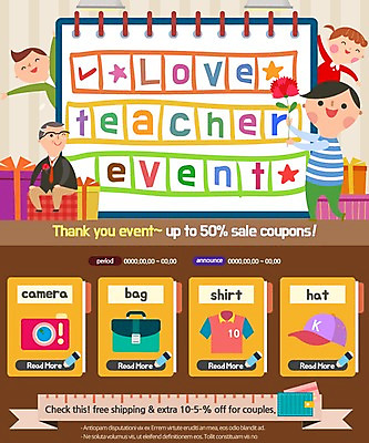 PSD 템플릿 모자 옷 여자 남자 어린이 웹템플릿 서류가방 이벤트페이지 이벤트 여러명 성인 선물상자 카메라 교사 스승의날 카네이션 이미지템플릿 직업 잡화 기념일 꽃 다수 가방 선물 사람 전자제품 상자 페이지 파일형식