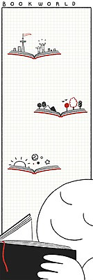 PSD 나무 일러스트 사람모양 책 독서 프레임일러스트 국내일러스트 모양 식물 프레임 파일형식