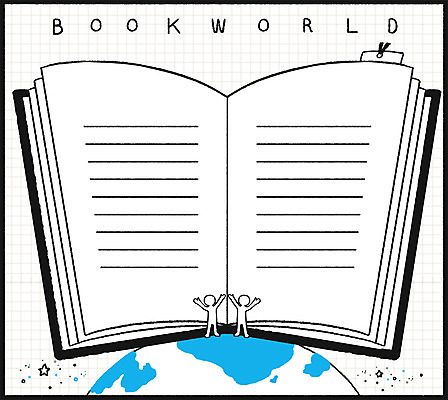 PSD 일러스트 사람모양 책 독서 지구모양 프레임일러스트 국내일러스트 모양 지구 프레임 파일형식