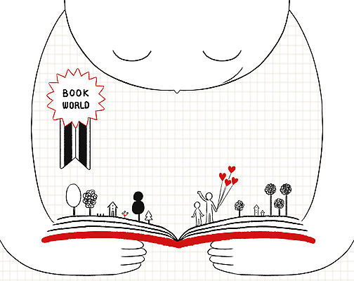 PSD 나무 일러스트 사람모양 책 독서 풍선 프레임일러스트 국내일러스트 모양 식물 프레임 파일형식