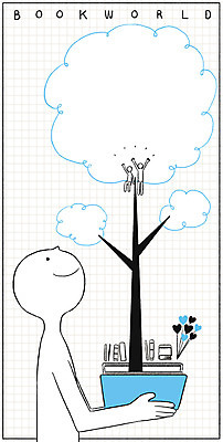 PSD 나무 일러스트 사람모양 책 독서 풍선 프레임일러스트 국내일러스트 모양 식물 프레임 파일형식