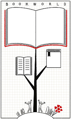 PSD 나무 일러스트 사람모양 책 독서 풍선 프레임일러스트 국내일러스트 모양 식물 프레임 파일형식