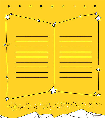 PSD 별 일러스트 산 사람없음 책 독서 별자리 프레임일러스트 국내일러스트 자연요소 프레임 파일형식