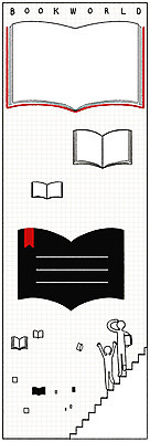 PSD 일러스트 사람모양 책 독서 계단 프레임일러스트 국내일러스트 모양 프레임 파일형식